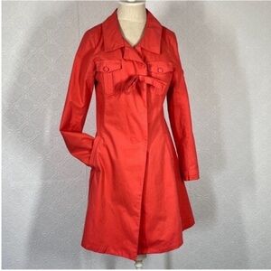 Odd Molly Orange Trenchcoat